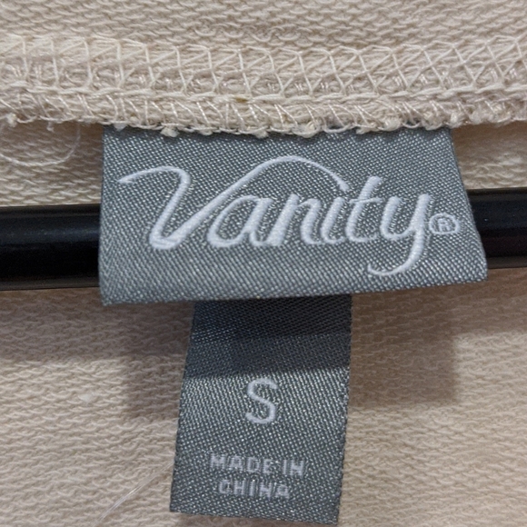Vanity Casual Tan Women's Short Sleeve Top - Picture 2 of 7